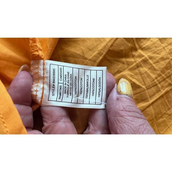 Bb Dakota Steve Madden Summer Sunset Ruffle Dress Yellow Size Medium NWT P1-17 - Picture 10 of 10